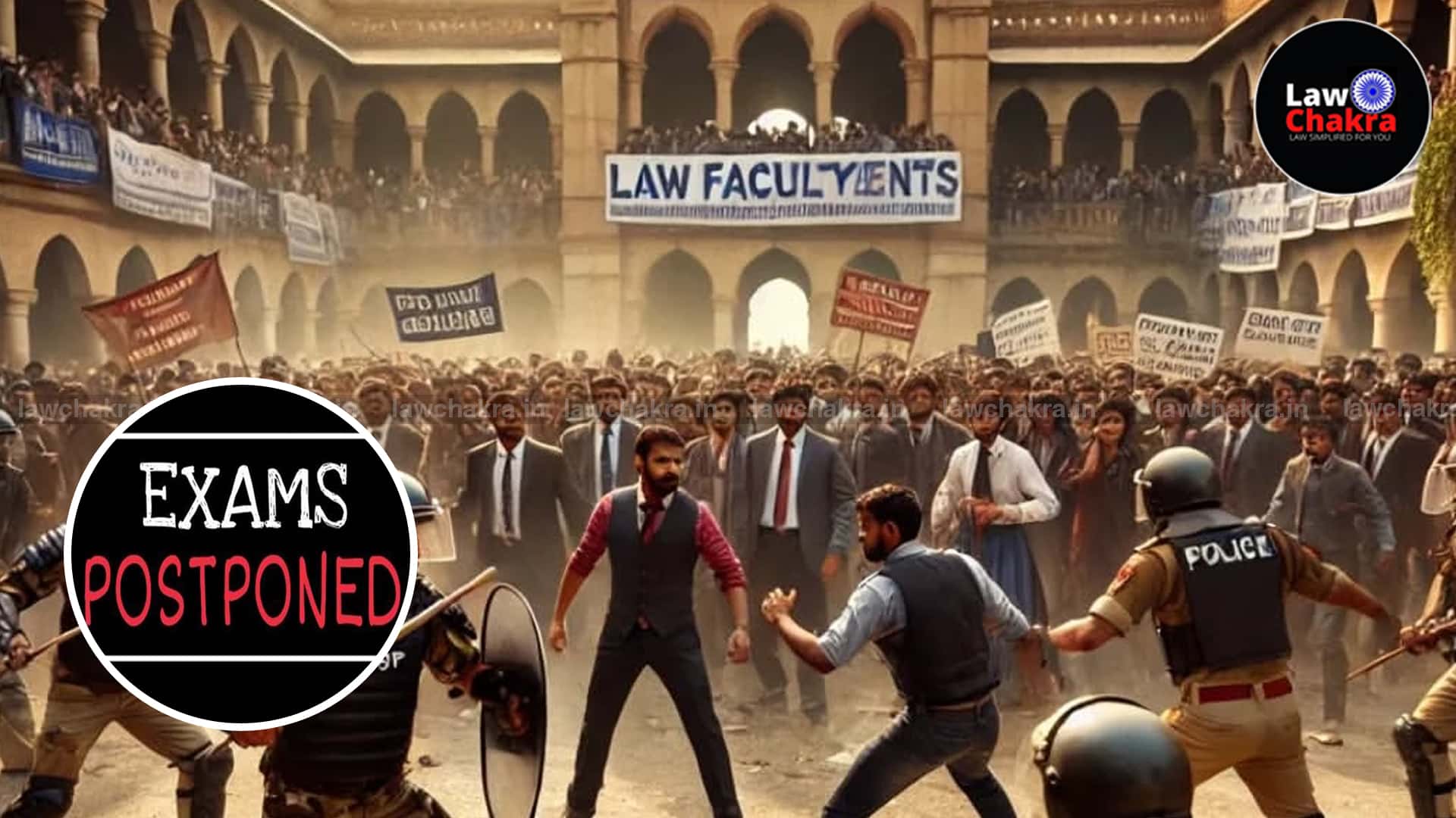 Delhi University LL.B Exams Postponed Amid Student Protests ...