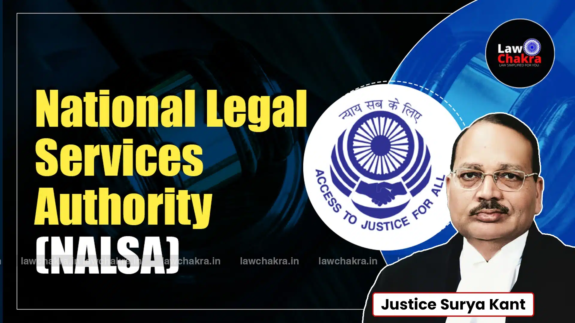 Justice Surya Kant Appointed As New Executive Chairman Of NALSA From