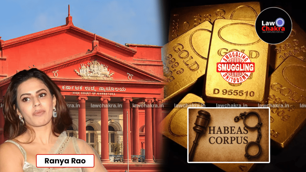 Kannada Actress Ranya Rao Still In Jail Despite Bail: Mother Moves High ...