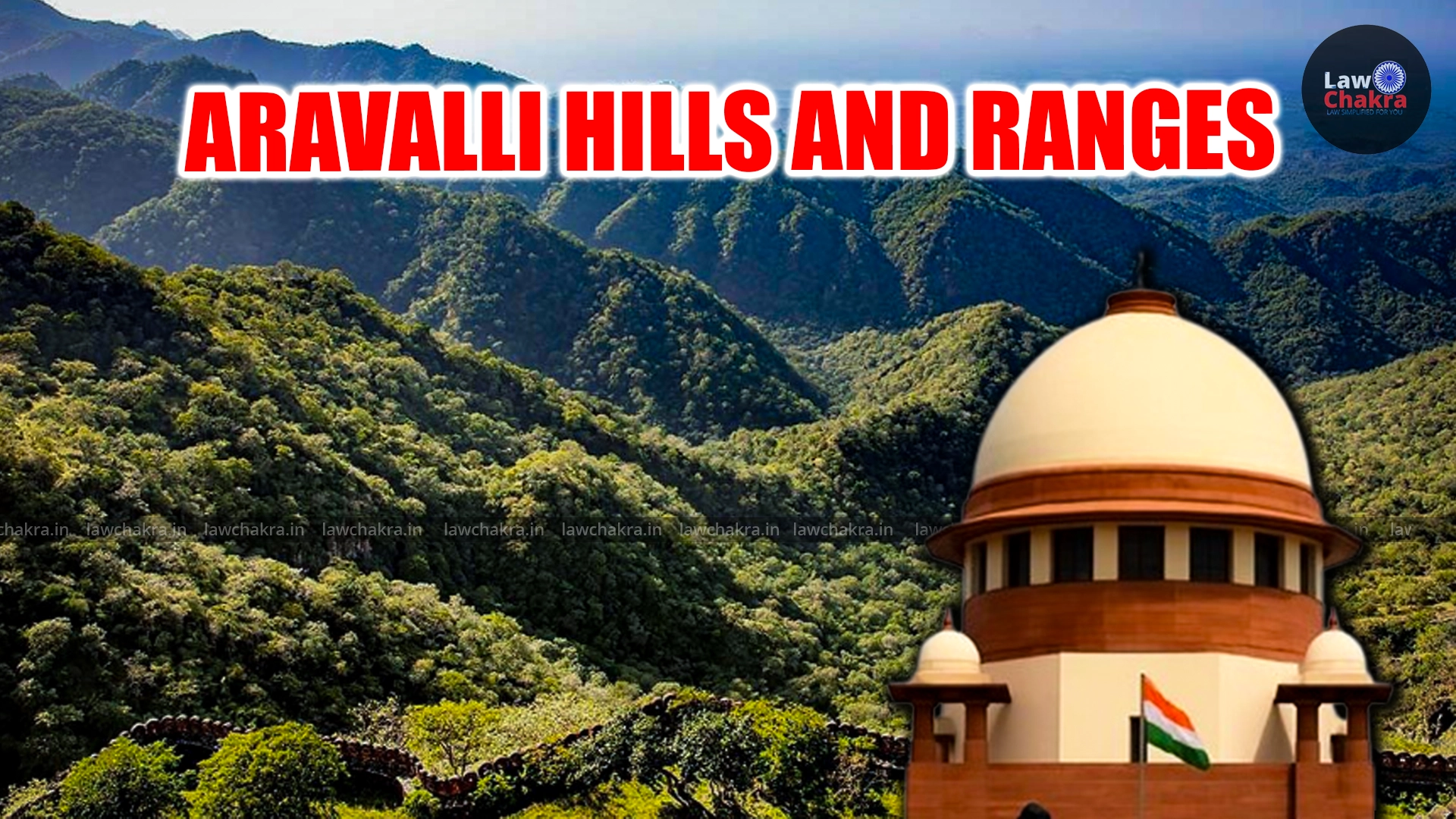 BREAKING| Supreme Court Takes Suo Motu Action On Aravalli Hills ...